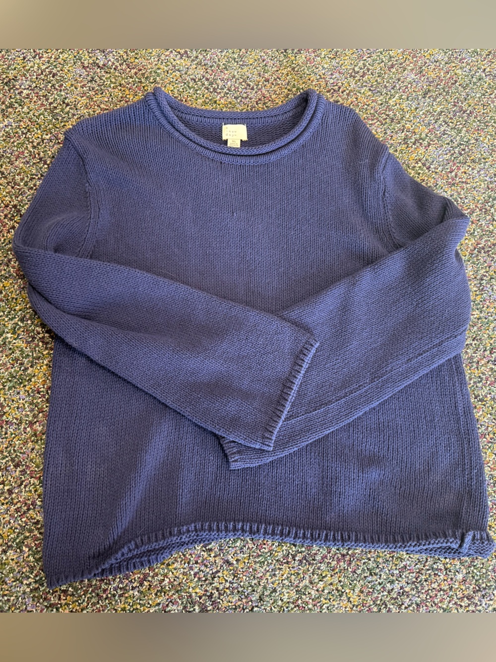 a new day Navy Blue Crew Neck Sweater